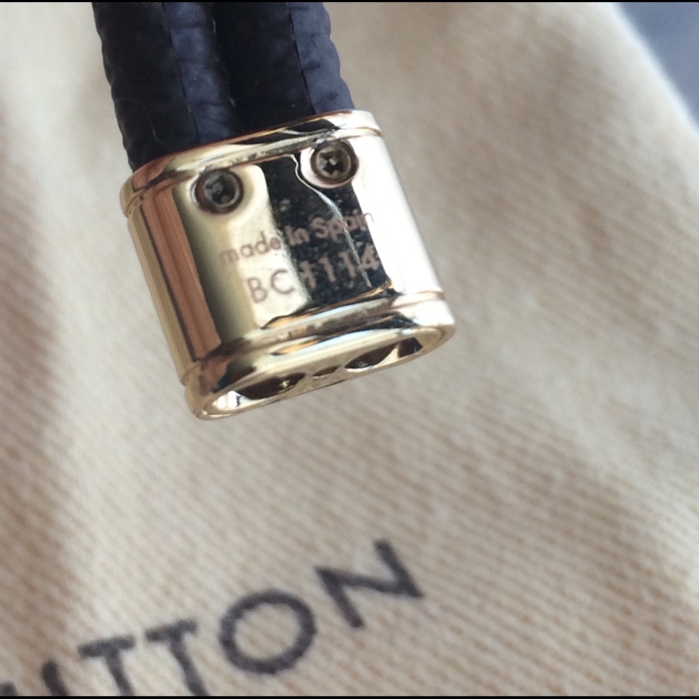 SOLD LOUIS VUITTON Keep it Twice Monogram Bracelet - Picture 2 of 6