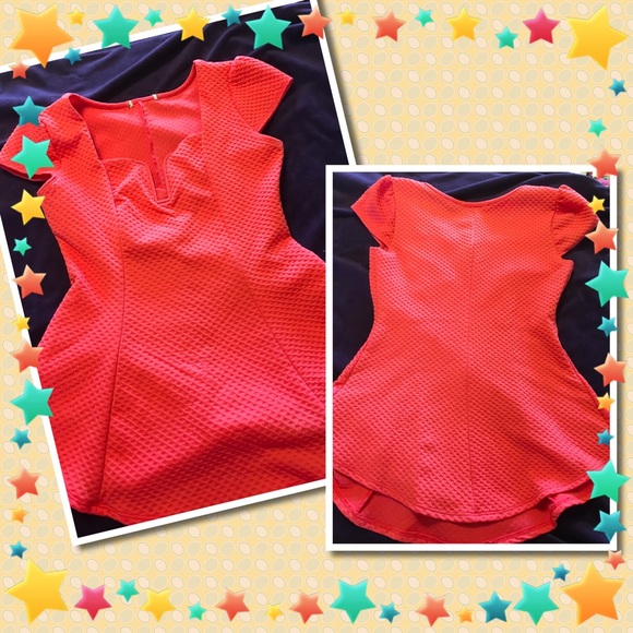 💐3 PEPLUM TOPS💐NWOT✅ 3pc BUNDLE✅ - Picture 3 of 4