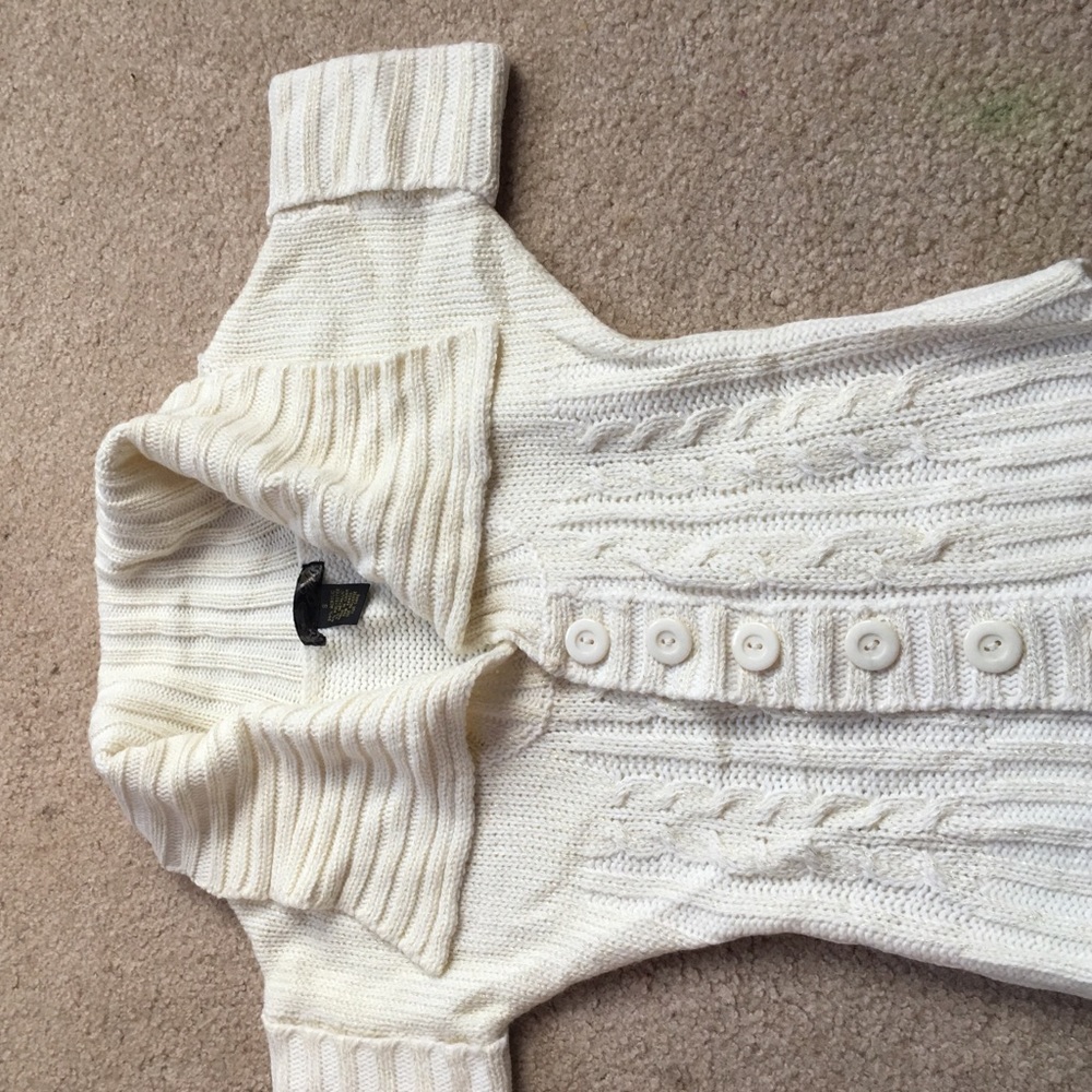 Beautiful cream sweater