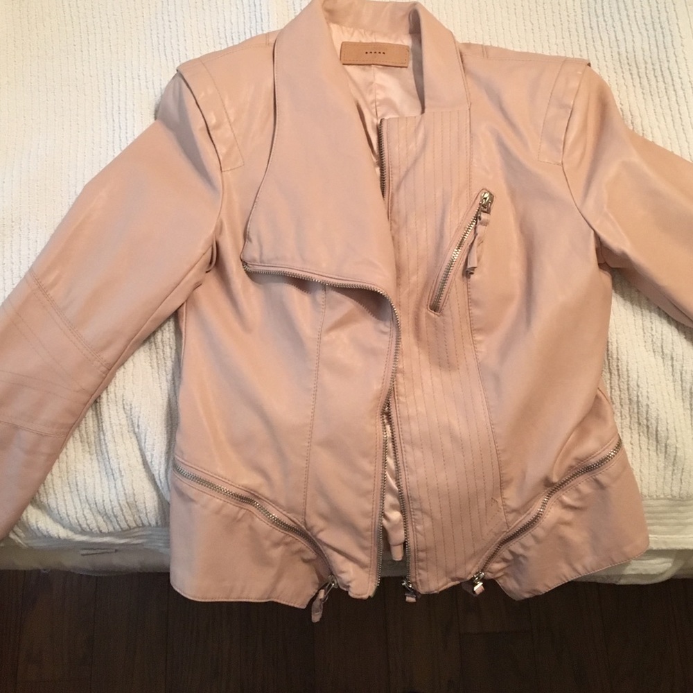 Blank NYC jacket in Pink in a size Small.