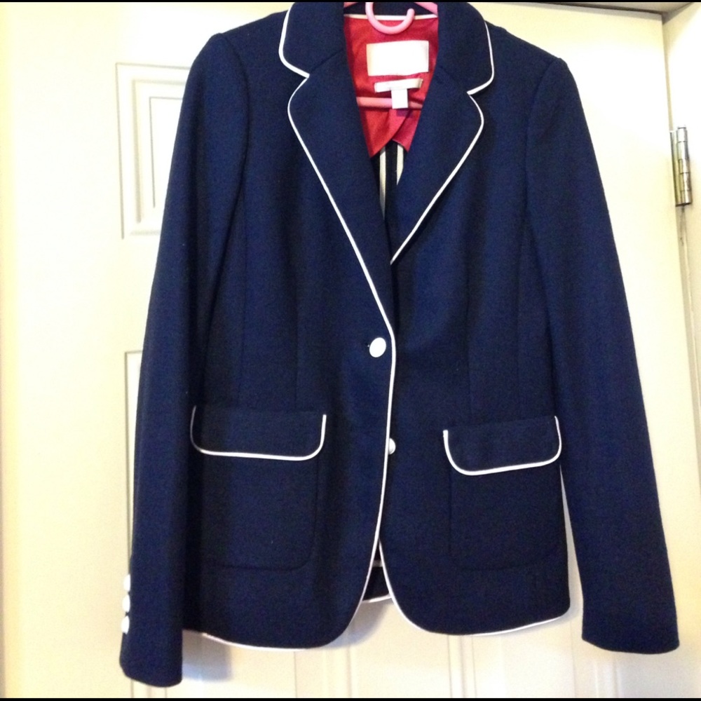 Banana Republic Italian Wool Blazer Size 4