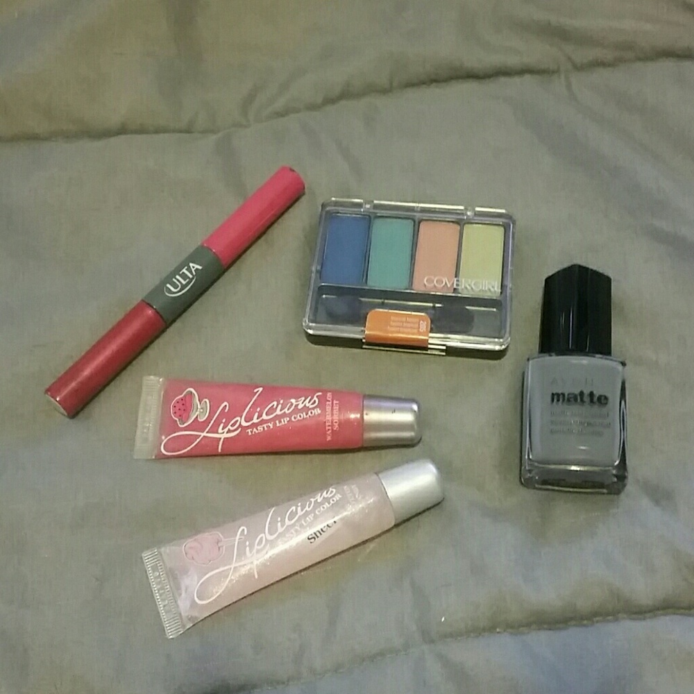 Makeup and bag