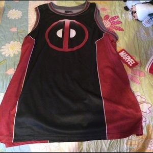 Deadpool jersey tank