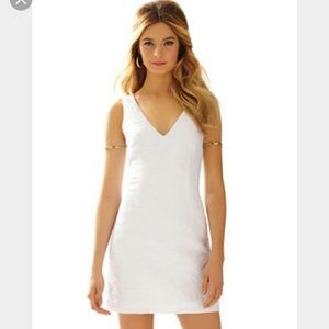 Lilly Pulitzer Pinapple White Dress