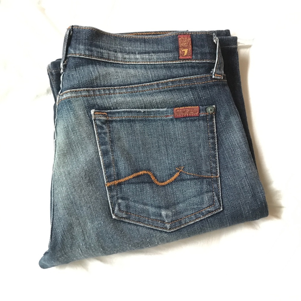 7 for All Mankind Bootcut Blue Jeans 👖