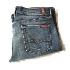 7 for All Mankind Bootcut Blue Jeans 👖