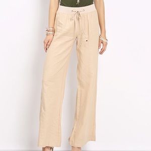 NWT Taupe Linen Pants
