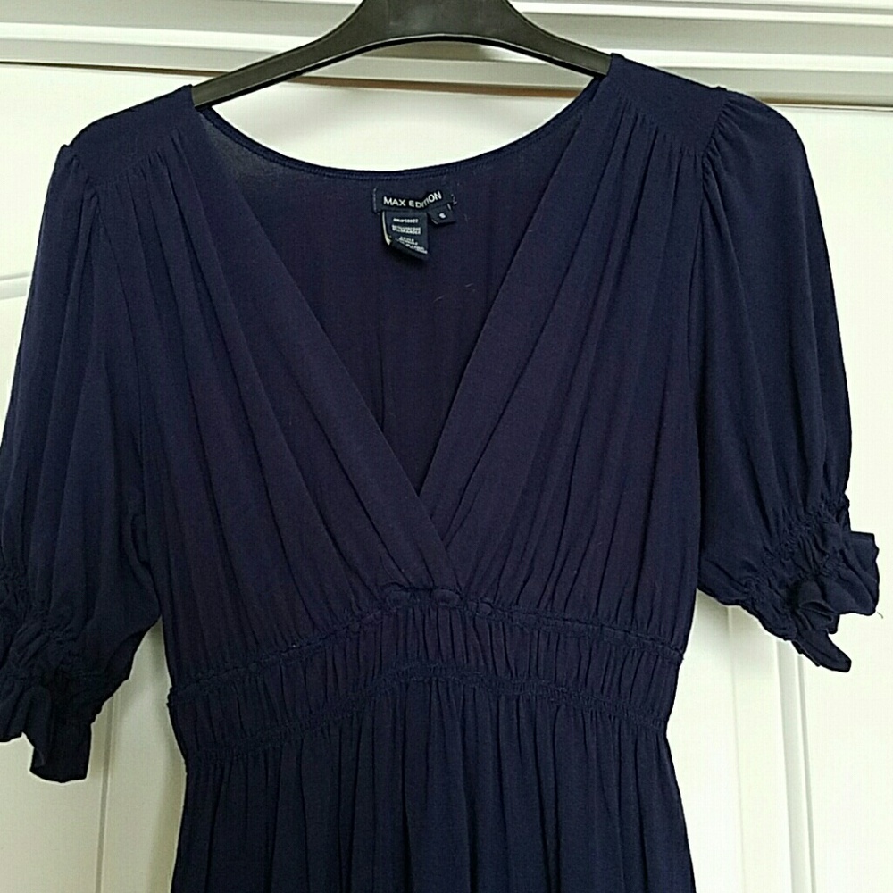 Max Studio Navy blue dress