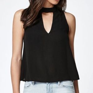 High low chocker top