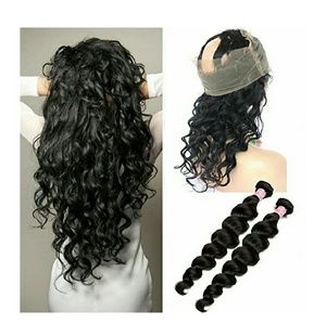 Be You 360 Frontal Loose Wave with 2 Bundles