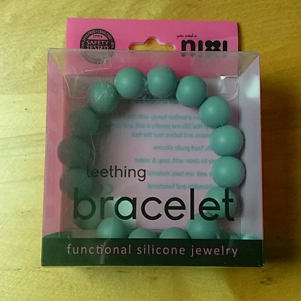 NIB Teething bracelet and necklace