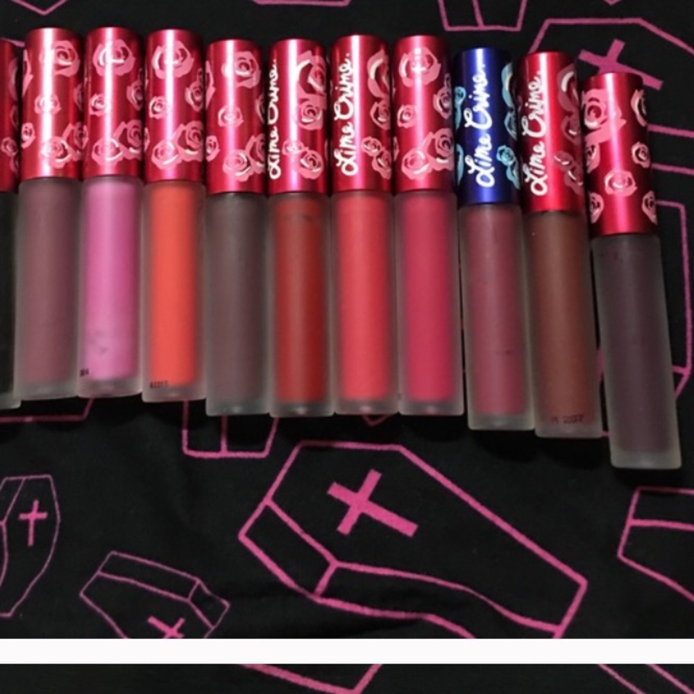 IN SEARCH OF LIME CRIME LOT BUNDLE SET LIQUID LIP