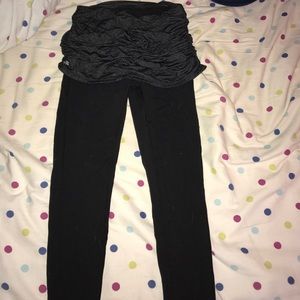 Skirt/leggings combo from Athleta!