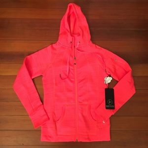 NWT Coral zip up performance hoodie