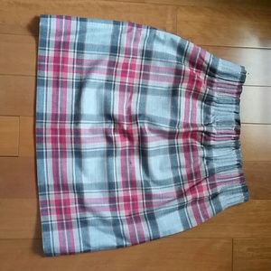 J Crew Plaid Skirt
