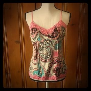 Multicolored cami