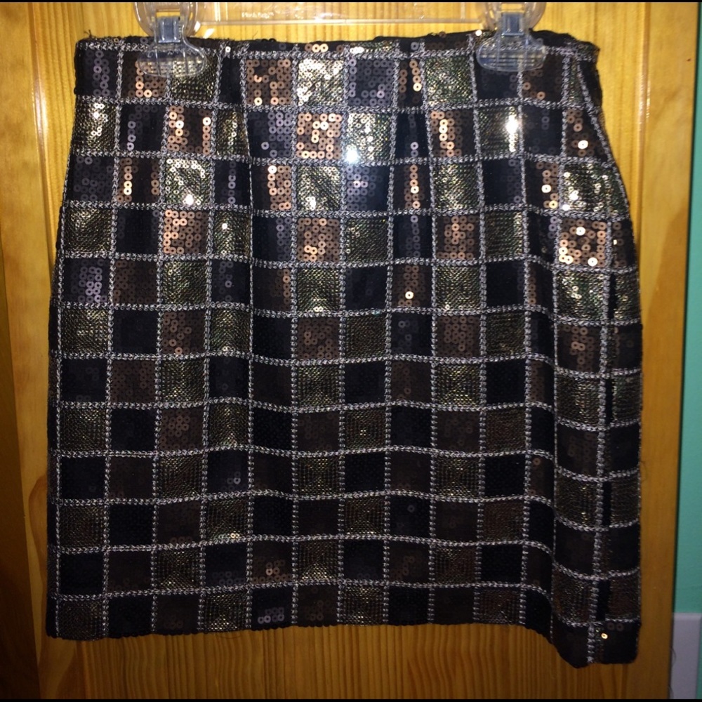 Sequin skirt