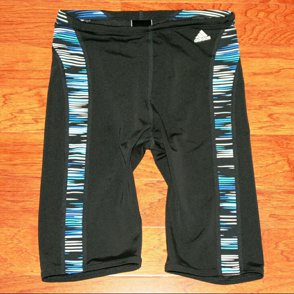NWOT Adidas INFINITEX Mens Boys Swim Jammer Jammer