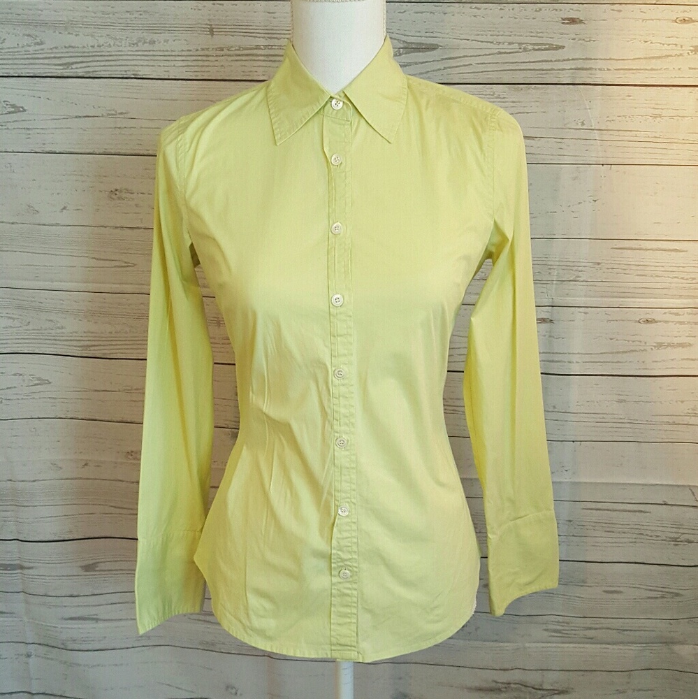 J Crew Women's Long Sleeve Button Down Shirt