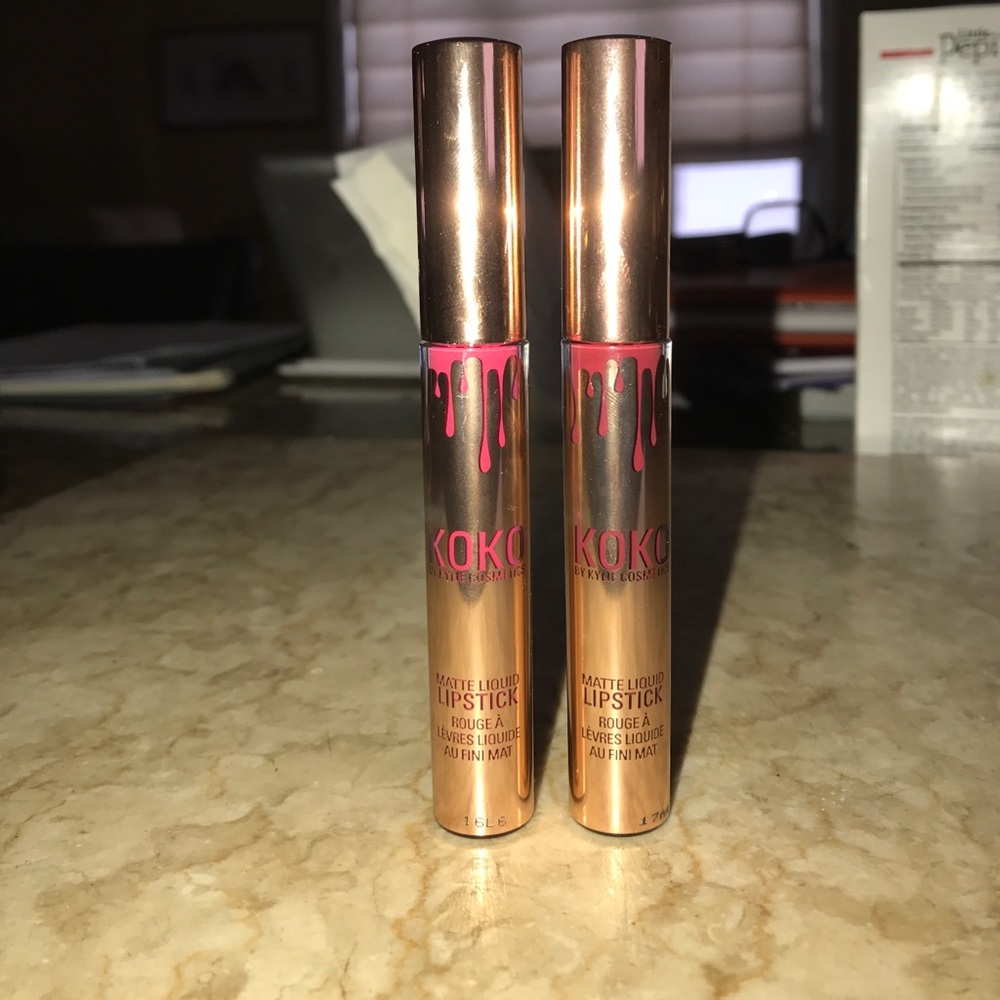 Kylie Cosmetics two matte liquid lipsticks