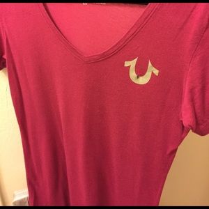 True religion v neck