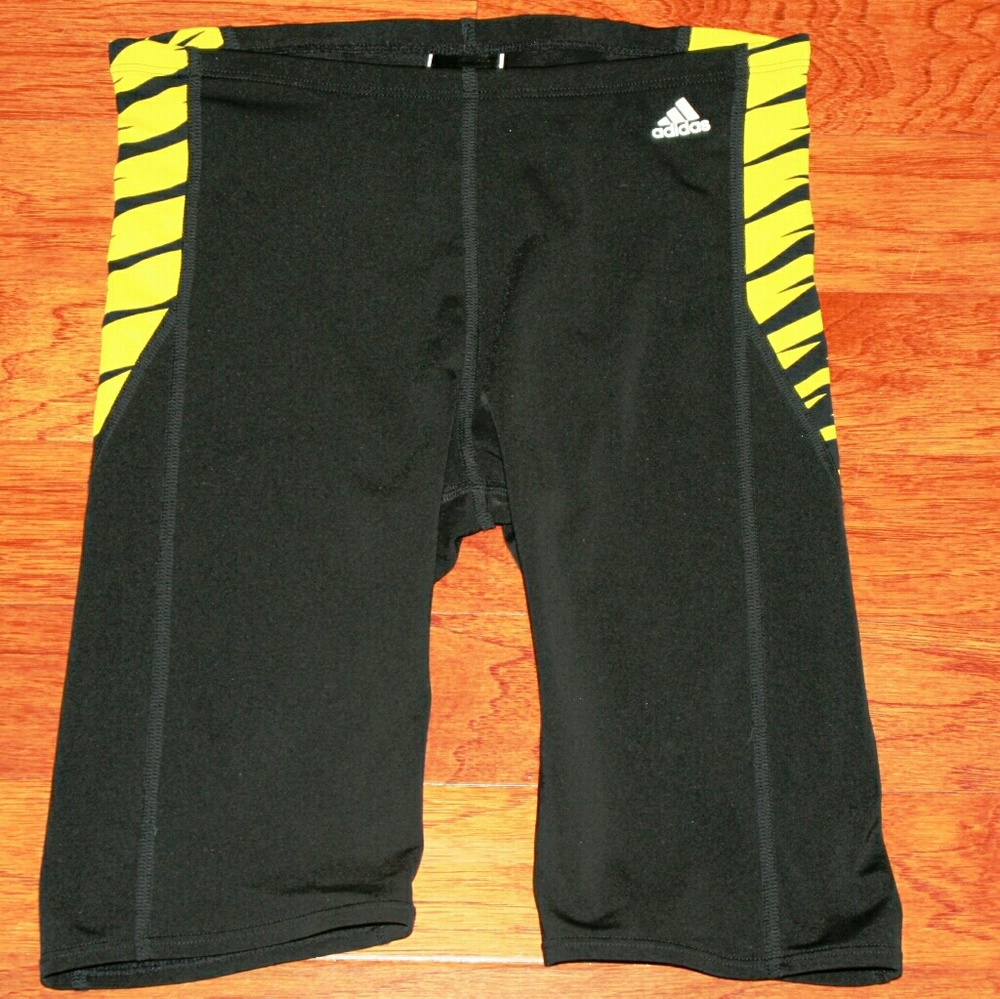 NWOT Adidas INFINITEX Mens Boys Swim Jammer Jammer