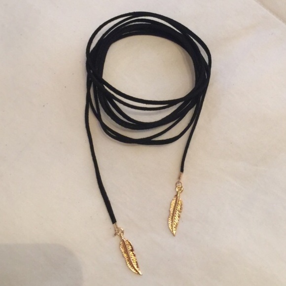 Suede Wrap Choker 3 Different Styles - Picture 5 of 8