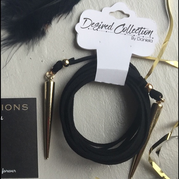 Suede Wrap Choker 3 Different Styles - Picture 7 of 8