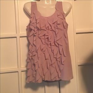EUC MICHAEL KORS RUFFLED BLOUSE 👚