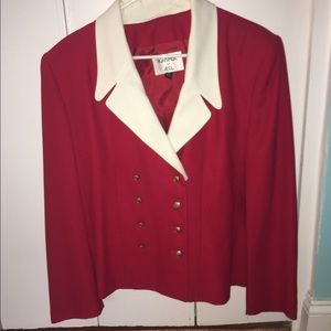 Old fashioned blazer!