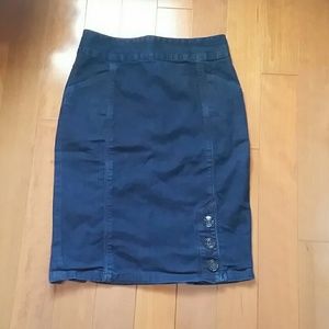 Mossimo Denim Pencil Skirt