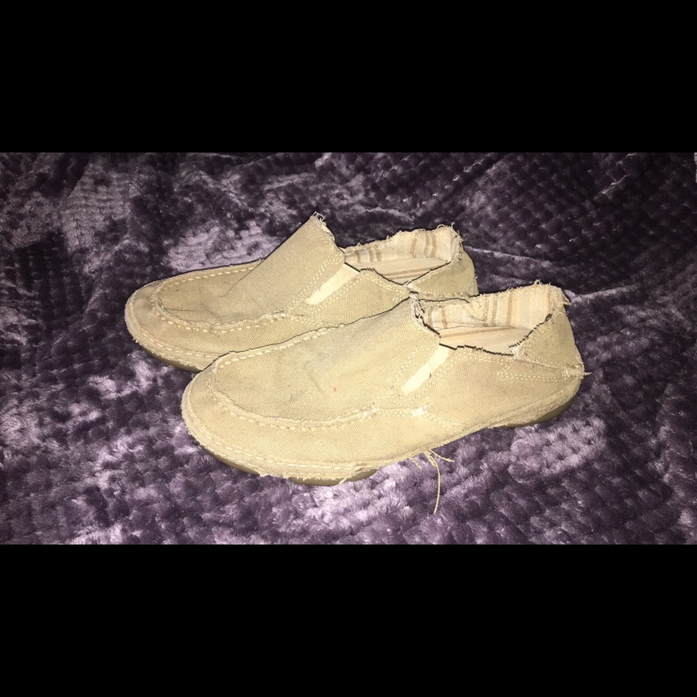 Tony lama canvas shoe