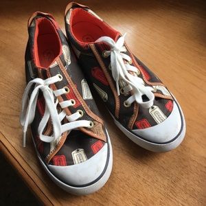 Coach tennis shoes. Size 8.
