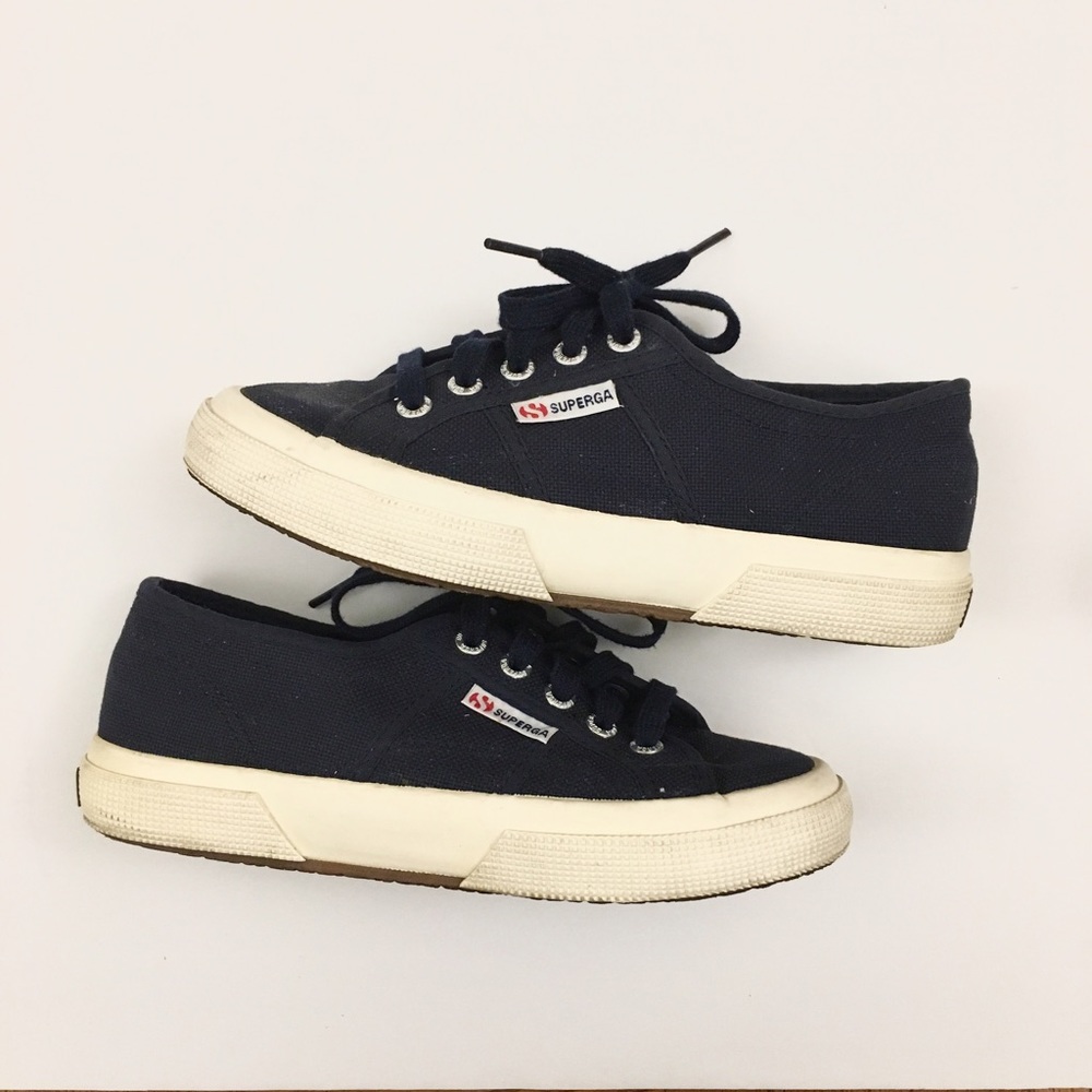 Superga Navy Sneakers