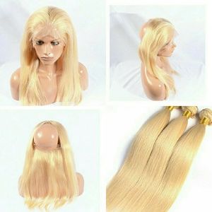 Be You Blonde 360 Frontal & 3 Bundles