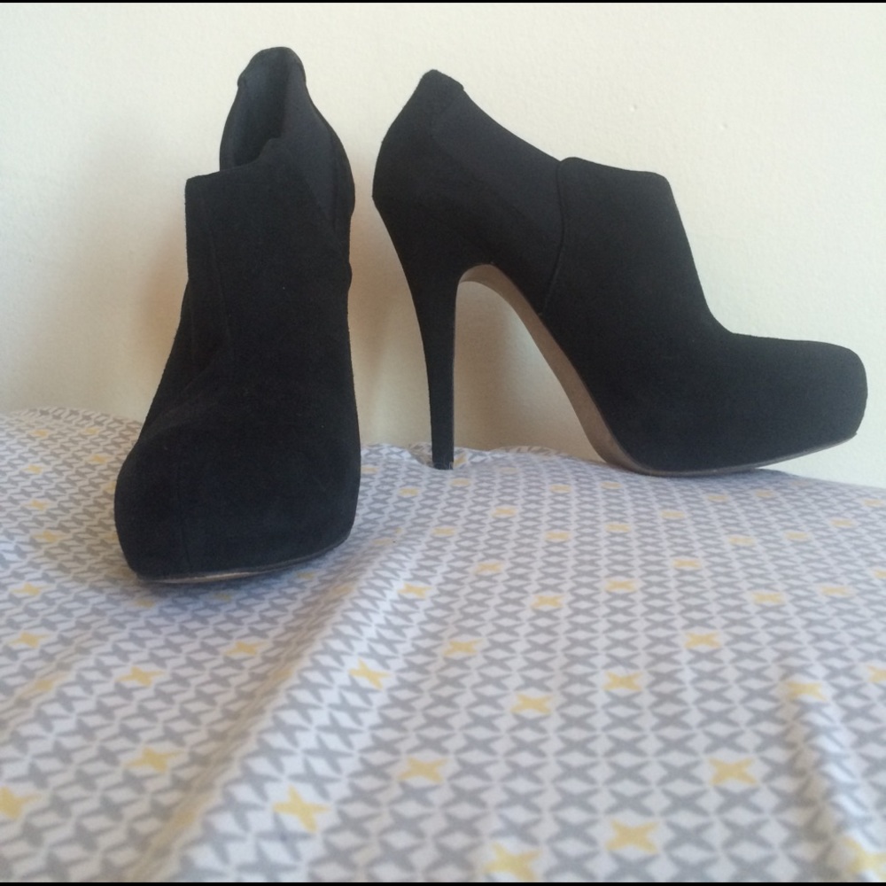 Black booties