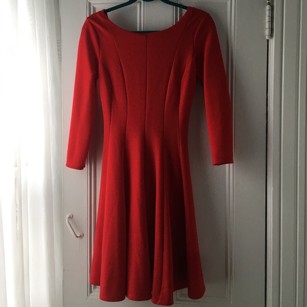 Gorgeous red A line dress in great condition