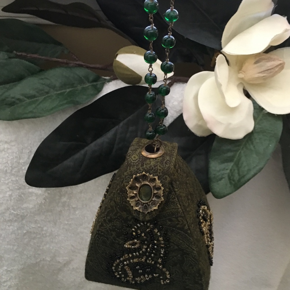 Pure silk Potil clutch