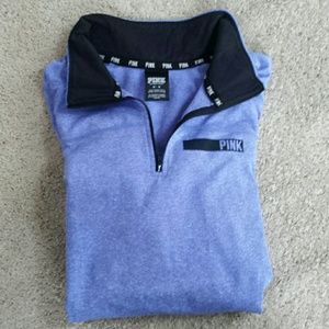 ❌WILL TAKE REASONABLE OFFERS❌ PINK quarter zip