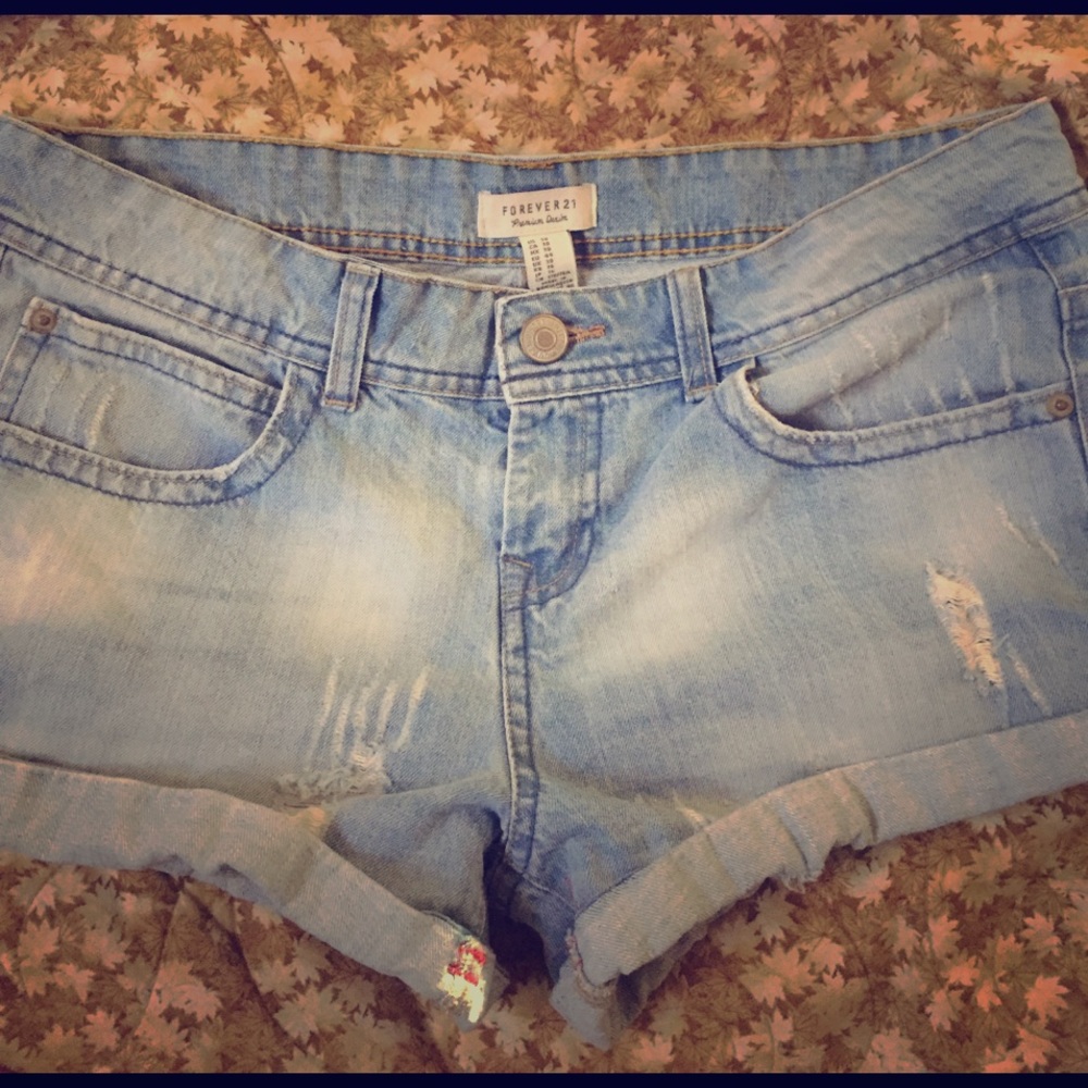 Forever 21 jean shirts  size 30. Cute