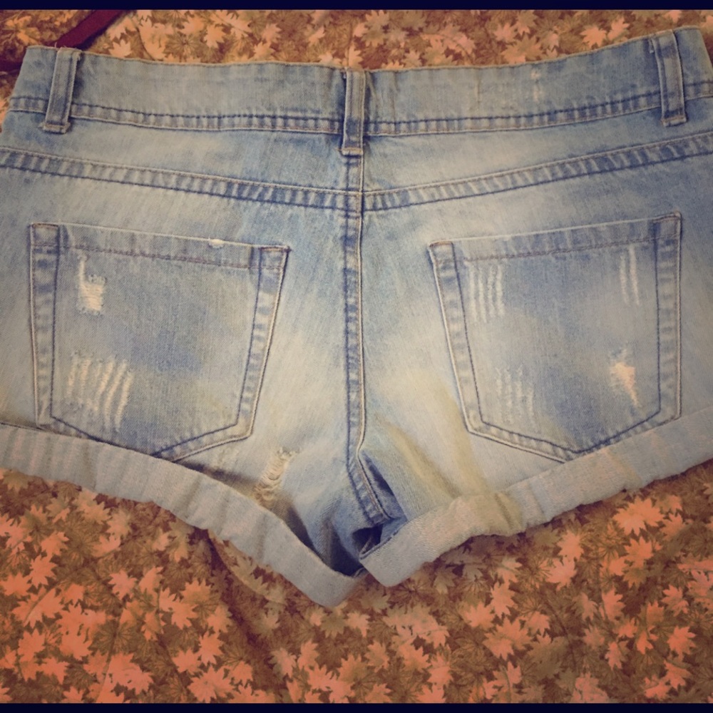 Forever 21 jean shirts  size 30. Cute - Picture 2 of 4