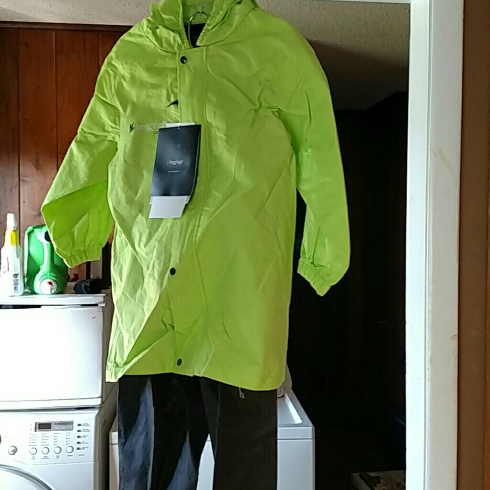Froggtoggs rain suit kids large