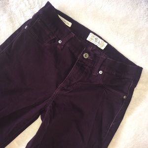 LUCKY BRAND VELVET JEGGINGS
