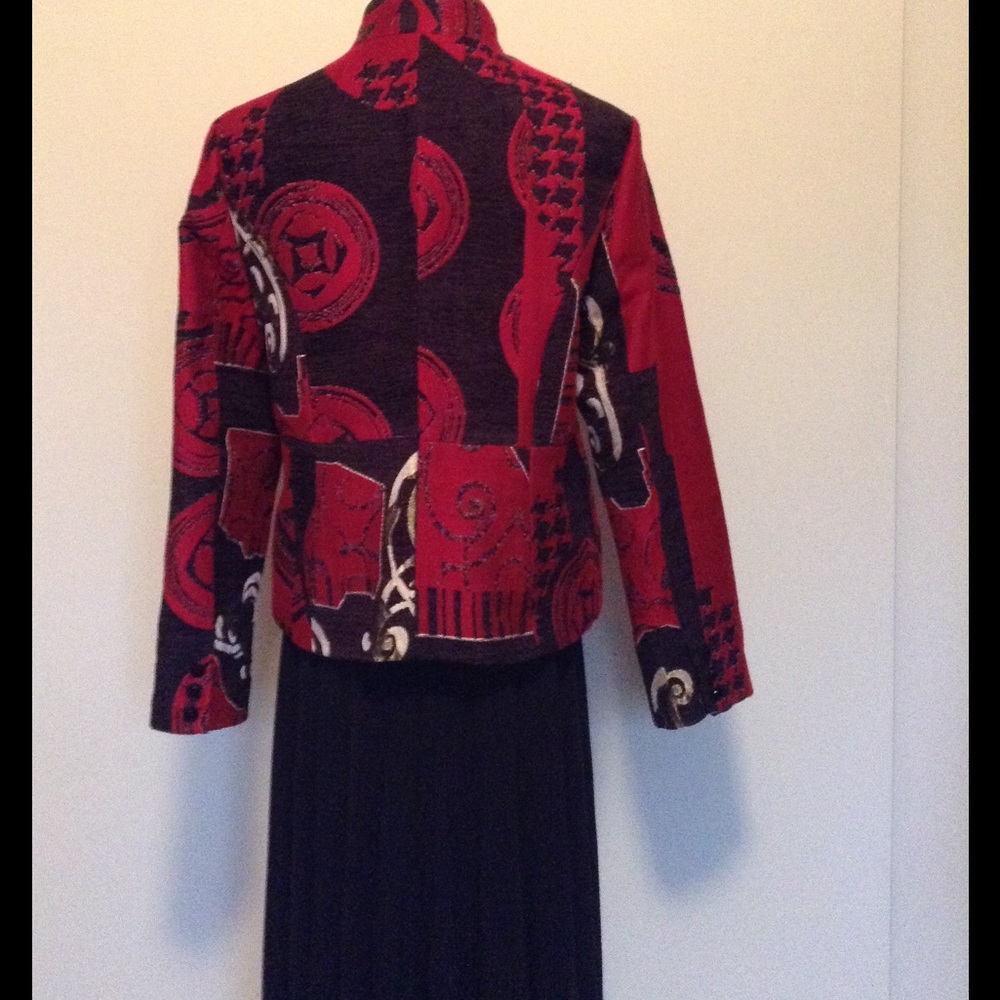 Chico's Brocade Jacket - image 2