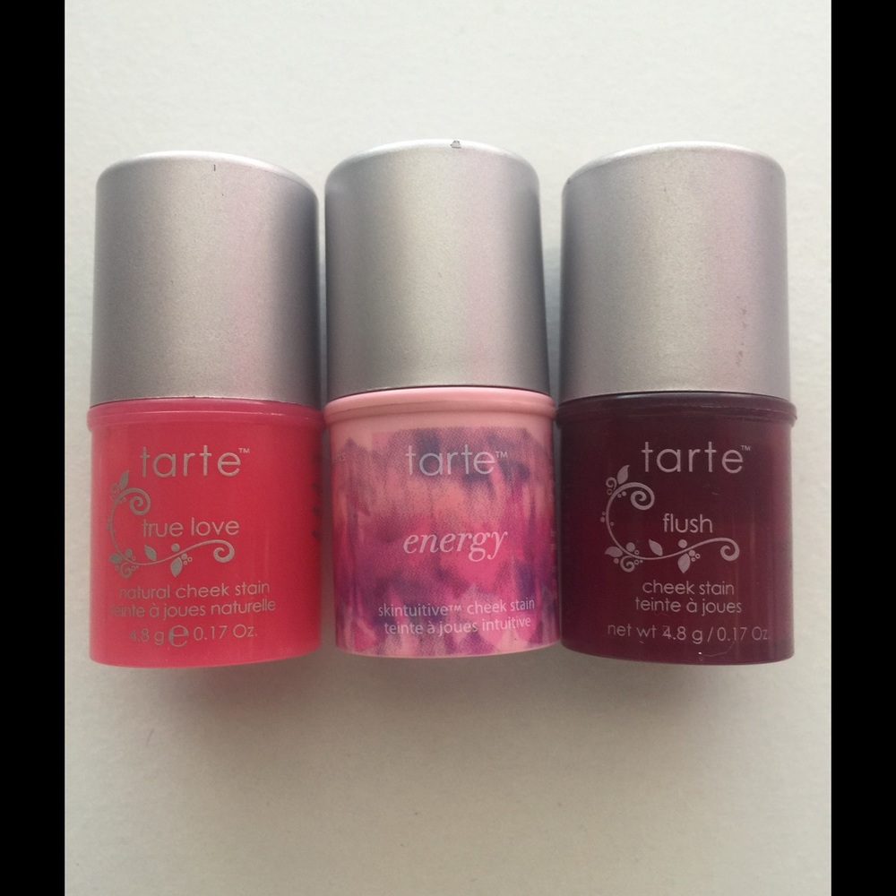Tarte Mini Cream/Gel Blushes (lot of 3)