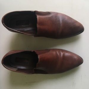 Neil Stephen Collection Brown Loafer Mules