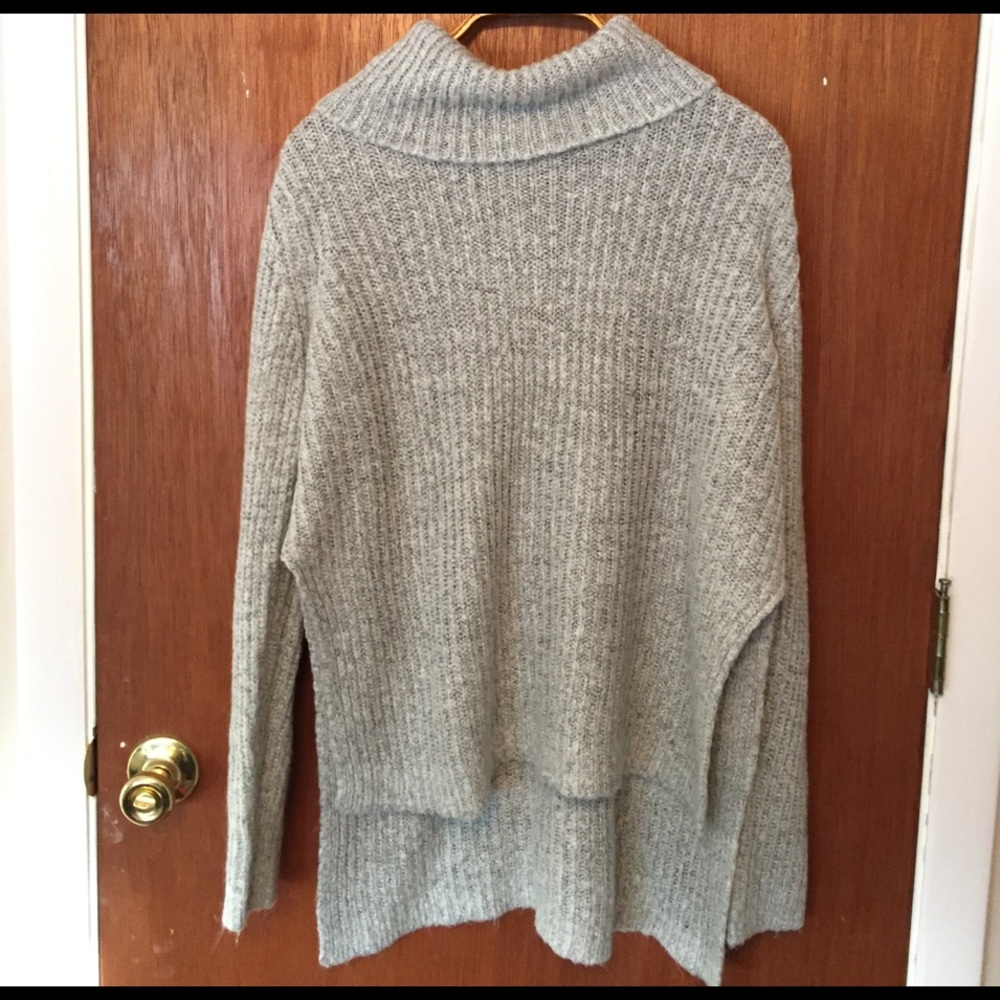 Heathered Gray Forever21 Turtleneck