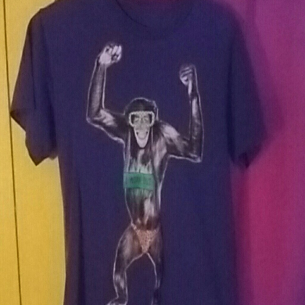" I work out" shirt