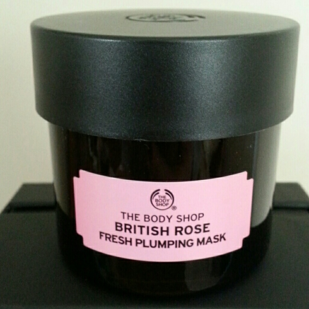 The Body Shop British Rose Plumping facial mask