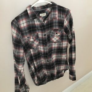 Women's button down flannel